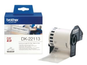 Brother DK22113 CLEAR CONTINUOUS FILM TAPE 62MM