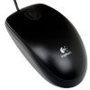 Logitech B100 Wired Mouse, USB Type-A, Optical, 1000 DPI, Black