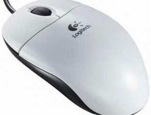 Logitech B100 Wired Mouse, USB Type-A, Optical, 1000 DPI, White