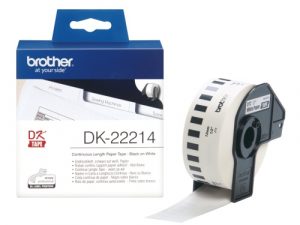 Brother DK22214 CONTINUOUS PAPER TAPE 12MM