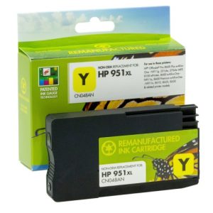 Compatible Static-Control Hewlett-Packard 951XL (CN048AE) New chip, Yellow, 1500 p.