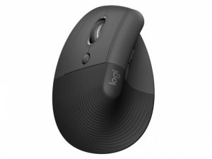 Logitech LIFT Left Wireless Mouse, RF Wireless + Bluetooth, 4000 DPI, Graphite