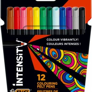 BIC Intensity Up Felt pens  box of 12 pcs. 978004