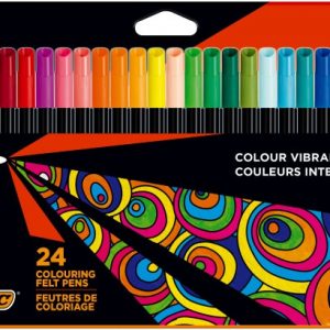 BIC Intensity Up Felt pens  box of 24 pcs. 978035