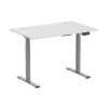 Adjustable Height Table Up Up Bjorn Gray, Table top M White