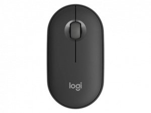 Logitech Pebble 2 M350s Wireless Mouse, RF Wireless + Bluetooth, 4000 DPI, Tonal Graphite