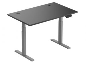 Adjustable Height Table Up Up Thor Gray, Table top M Black