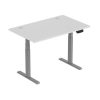 Adjustable Height Table Up Up Thor Gray, Table top M White