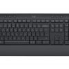 Logitech Signature K650 Wireless Keyboard, US Int, Graphite