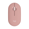 Logitech Pebble 2 M350s Belaidė pelė, RF Wireless + Bluetooth, 4000 DPI, Tonal Rose