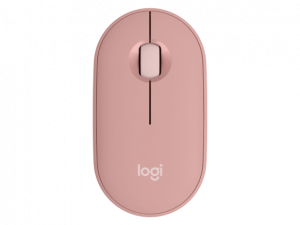 Logitech Pebble 2 M350s Belaidė pelė, RF Wireless + Bluetooth, 4000 DPI, Tonal Rose