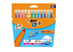 BIC Felt pens KID Couleur XL CBW 12 colours