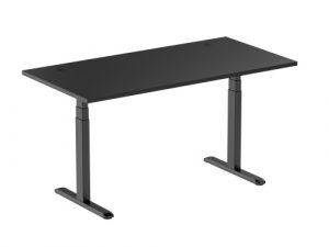 Adjustable Height Table Up Up Thor Black, Table top M Black