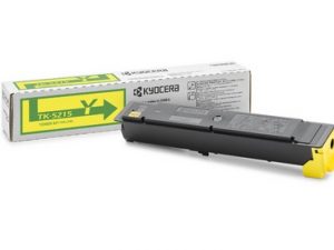 Kyocera TK-5215Y Toner Cartridge, Yellow