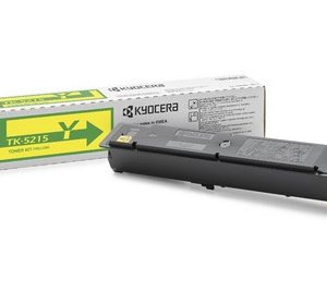 Kyocera TK-5215Y Toner Cartridge, Yellow