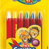 Colorino Kids Face crayons 6 colours