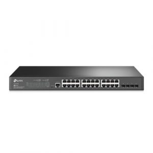 TP-Link JetStream 24-Port Gigabit L2 Managed Ethernet Switch with 4 SFP Slots