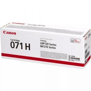 Canon 071H (5646C002) Toner Cartridge, Black