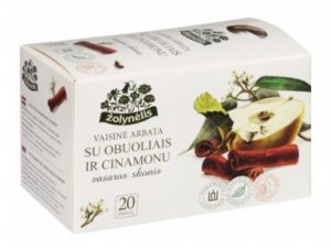 Žolynėlis Fruit tea Summer taste with apples and cinamon, 50g (2g x20)