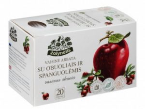 Žolynėlis Fruit tea Summer taste with apples and cranberies, 50g (2,5g x20)