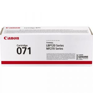 Canon 071 (5645C002) Toner Cartridge, Black (1200 pages)