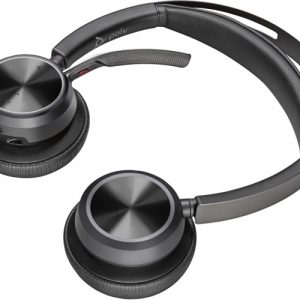 Poly Voyager Focus 2 Wireless Headset, Bluetooth, USB-A, Charging stand, Black