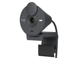 Webcam Logitech Brio 300 (960-001436) Full HD, Graphite