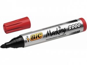 BIC permanent MARKER ECO 2000 2-5 mm, red, 1 pcs. 000033