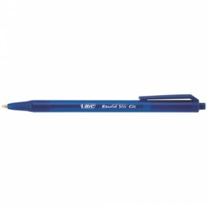 BIC Ball pen Round Stic Clic, 1.0 mm Blue, 1 pcs. 379640