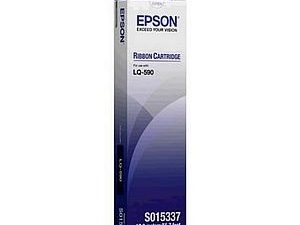 Epson S015337 (C13S015337) Ribbon Cartridge, Black