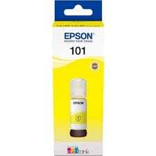 Epson 101 EcoTank (C13T03V44A) Ink Refill Bottle, Yellow