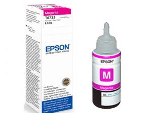 Epson T6733 (C13T67334A) Ink Refill Bottle, Magenta