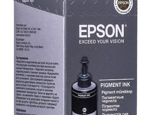 Epson T7741 (C13T77414A) Ink Refill Bottle, Black