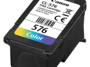 Canon CL-576 (5442C001) Ink Cartridge, Cyan, Magenta, Yellow