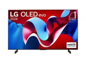 LG OLED evo AI OLED42C41LA (2024) TV 42'' 4K UHD 3840x2160, Smart TV, Black