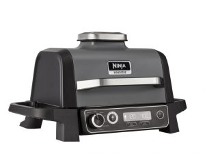 Ninja Woodfire OG701EU Electric BBQ Grill & Smoker, 2400 W, Black