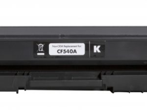 Compatible Static-Control HP Cartridge No.203A Black 1,4K (CF540A)/Canon CRG-054K New chip