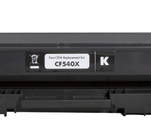 Compatible Static-Control HP Cartridge No.203X Black 3,2K (CF540X)/Canon CRG-054HK New chip