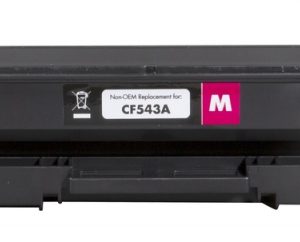 Compatible Static-Control HP Cartridge No.203A Magenta 1,4K (CF543A)/Canon CRG-054M New chip