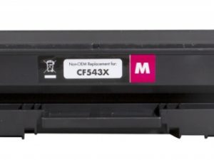 Compatible Static-Control HP Cartridge No.203X Magenta 2,5K (CF543X)/Canon CRG-054HM New chip