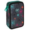 Double decker school pencil case with equipment Coolpack Jumper 2 Milky Way