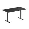 Adjustable Height Table Up Up Thor Black, Table top L Black