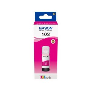 Epson 103 EcoTank (C13T00S34A) Ink Refill Bottle, Magenta