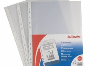 Sleeves Esselte, A3, 75 microns, matt, vertical, pack of 50 pcs.