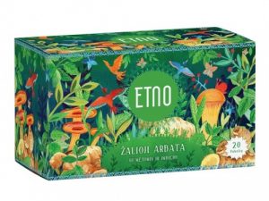 ETNO Green Tea with Mint and Ginger 30g (1.5g x 20pcs)