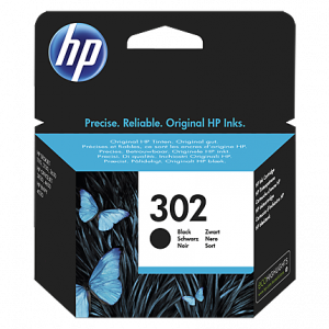 HP Ink No.302 Black (F6U66AE)