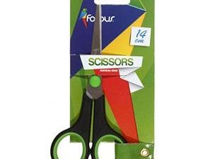 Scissors Forpus, 14cm, rubberized