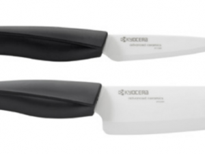 Kyocera FZ-075WH-BK + FZ-140WH-BK Gift set, Ceramic knives, Black