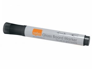 Whiteboard Marker Glass Nobo (4 pcs) Black