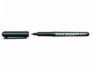 Permanent marker STANGER M140, 1 mm, Bullet tip, Black 1213-358 1 pcs.